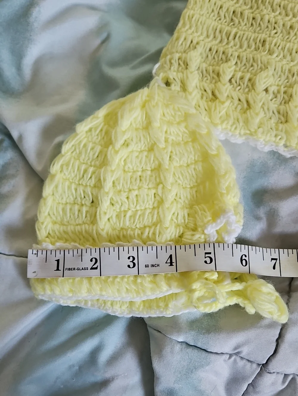NWT Vintage Lo-Knit Yellow Baby Sweater, Hat, Booties Set